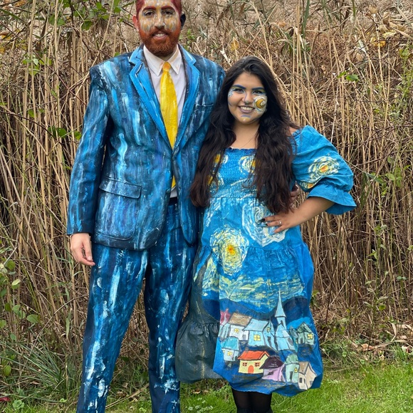 Costum painted Halloween Costume - Picture 2 of 2